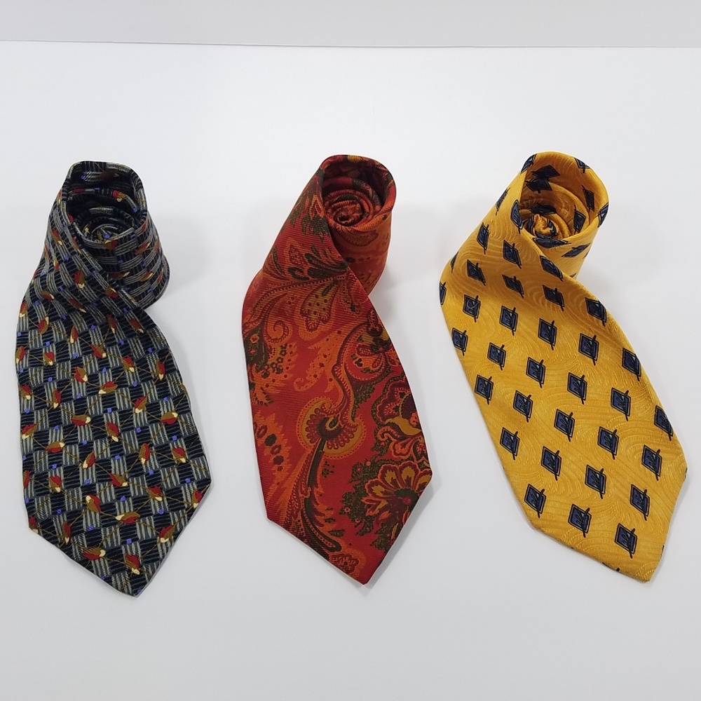 Robert Talbot Studio Mens Tie - 3 Ties